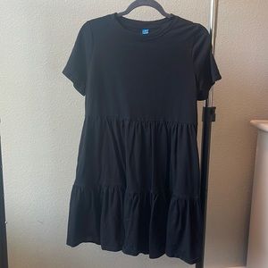 Black Tiered Dress